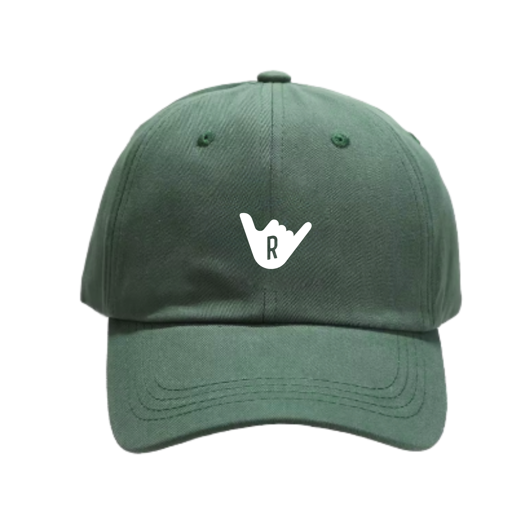 Green Hangloose Dad Hat