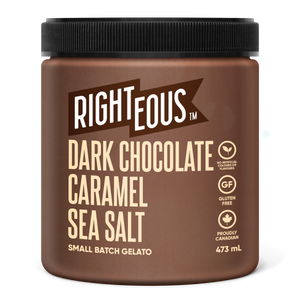 Dark Chocolate Caramel Sea Salt Gelato
