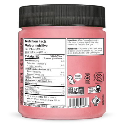 Rightous Raspberry Lime Dairy Free Raspberry Lime Sorbetto – Righteous Gelato
