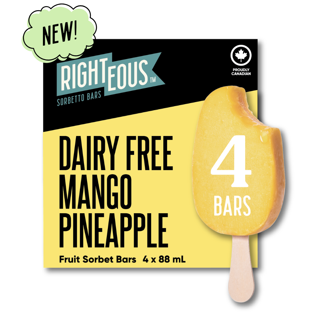 Mango Pineapple Sorbetto Bars 4 x 88mL