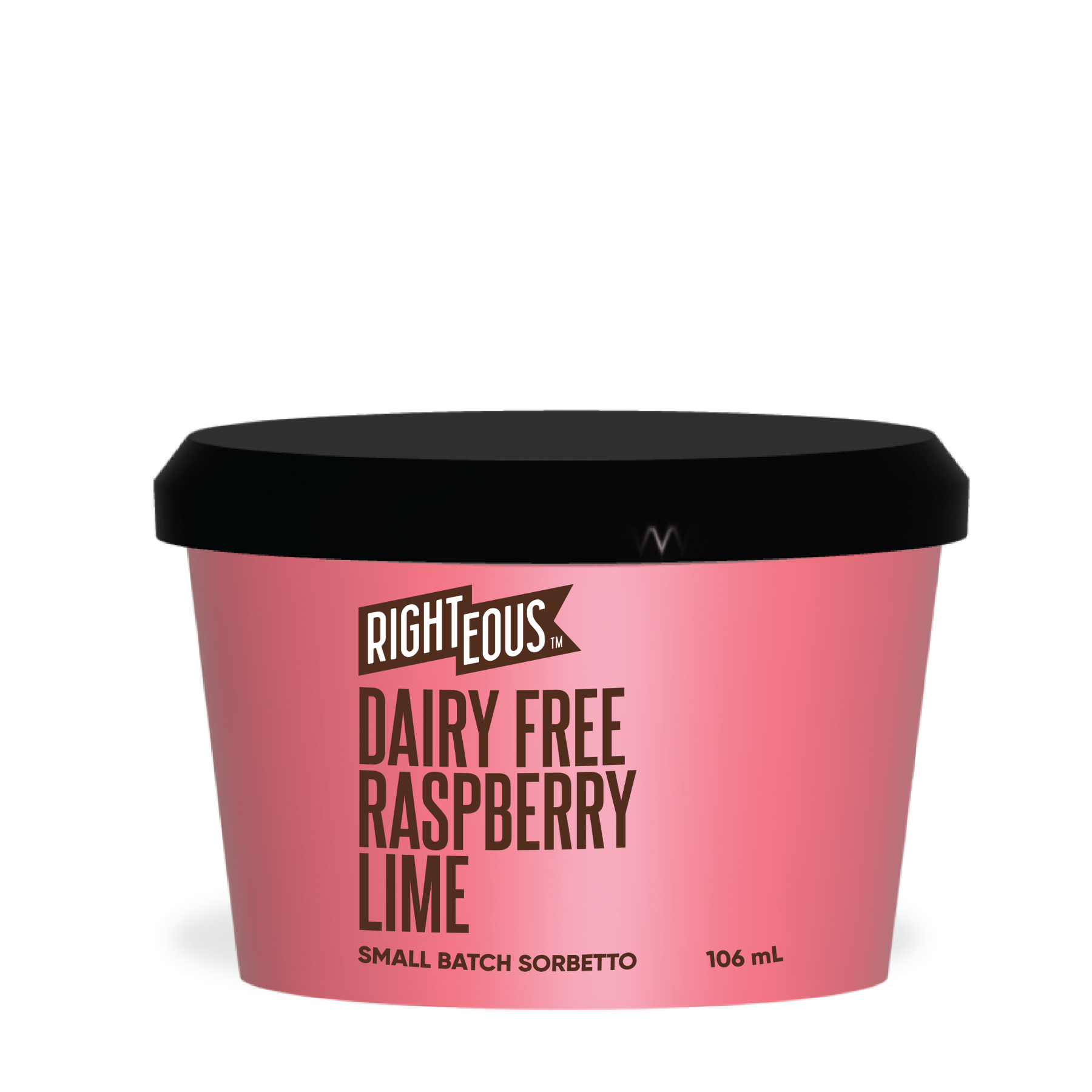 Rightous Raspberry Lime Dairy Free Raspberry Lime Minis - Bulk Case x24 – Righteous Gelato