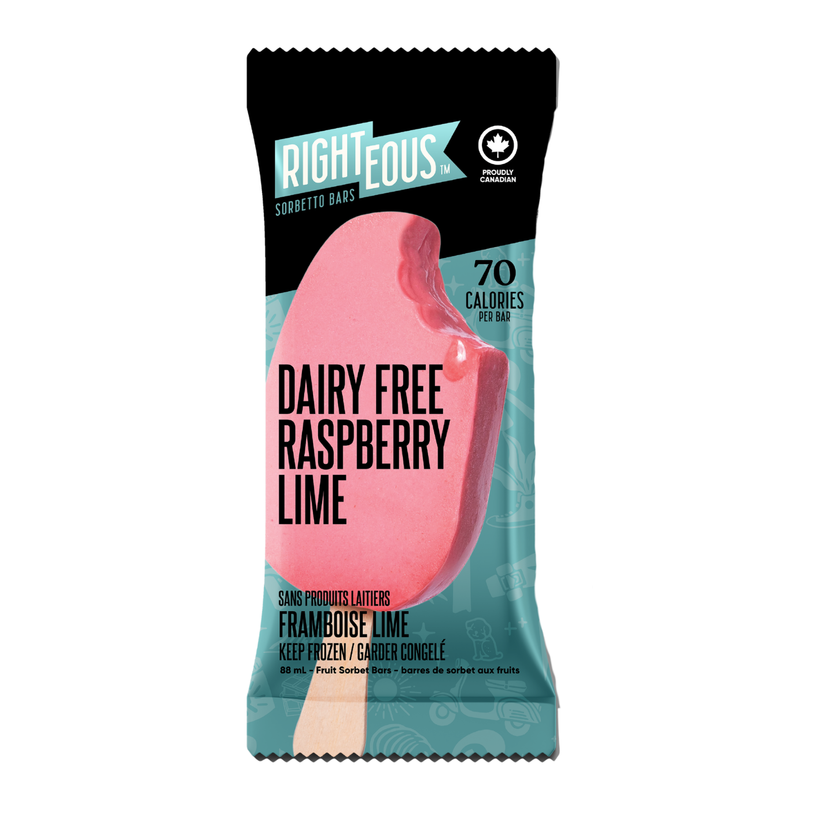 Raspberry Lime Sorbetto Bar