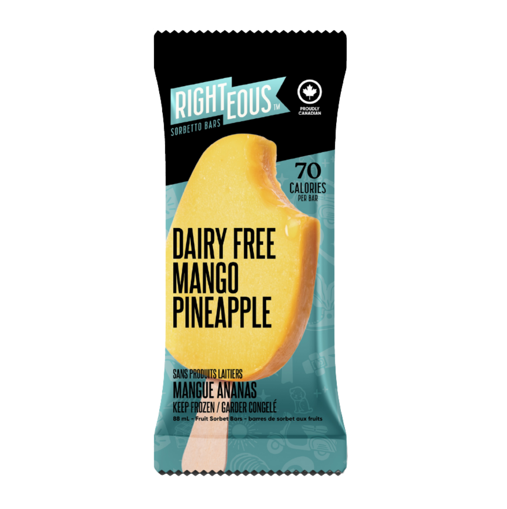 Mango Pineapple Sorbetto Bar