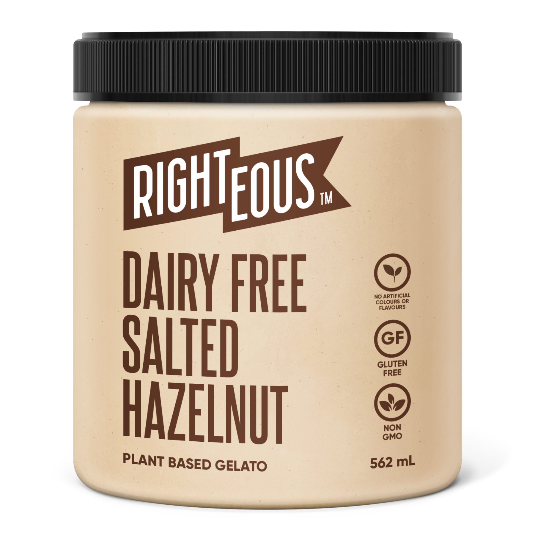 Dairy Free Salted Hazelnut Plant Based Gelato