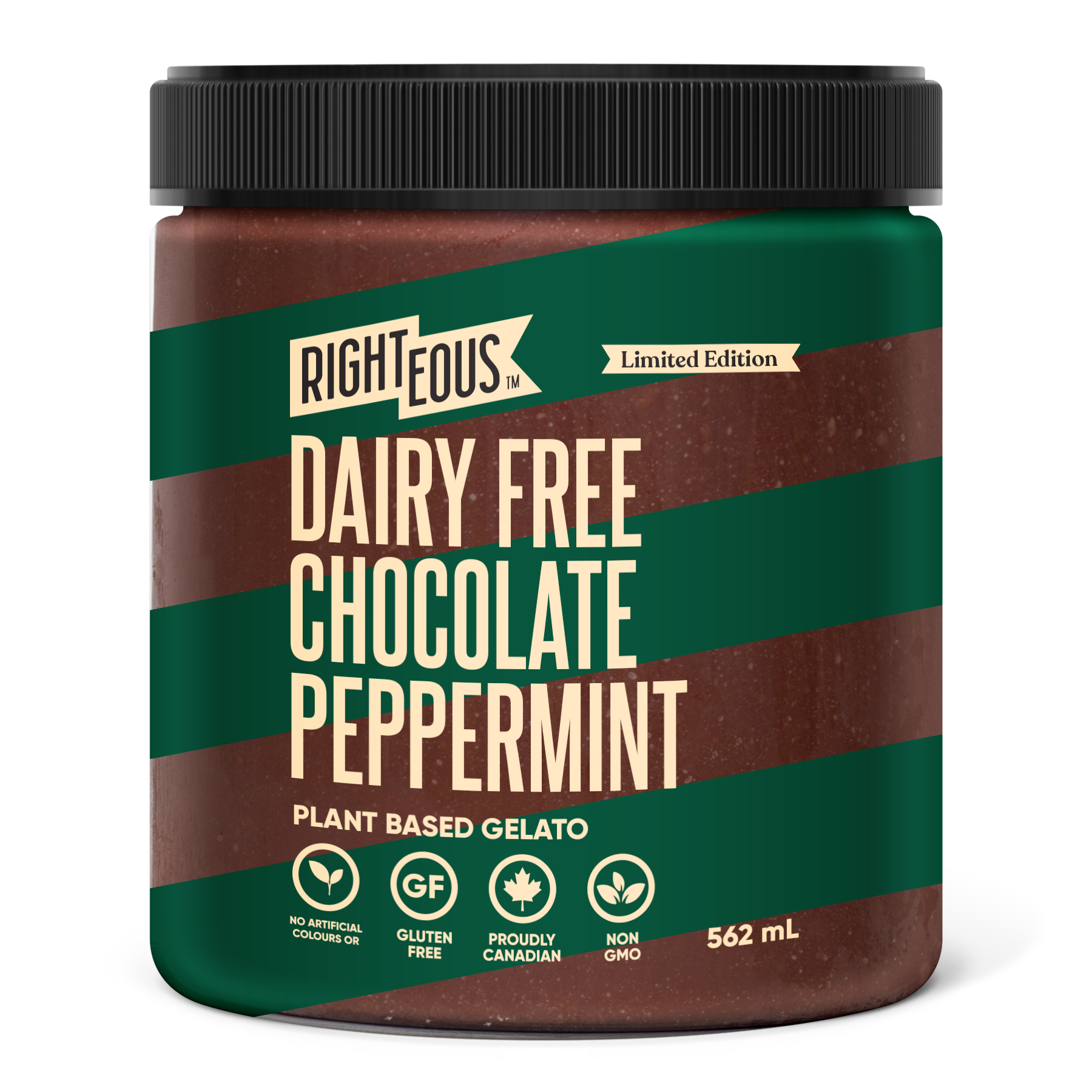 Dairy Free Chocolate Peppermint Plant Based Gelato